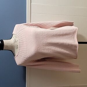 J. Jill medium Sweater Light Pink Very Soft Fuzzy Crewneck Pullover